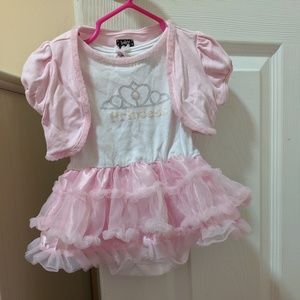 🌷Baby Glam princess dress outfit size 3-6months